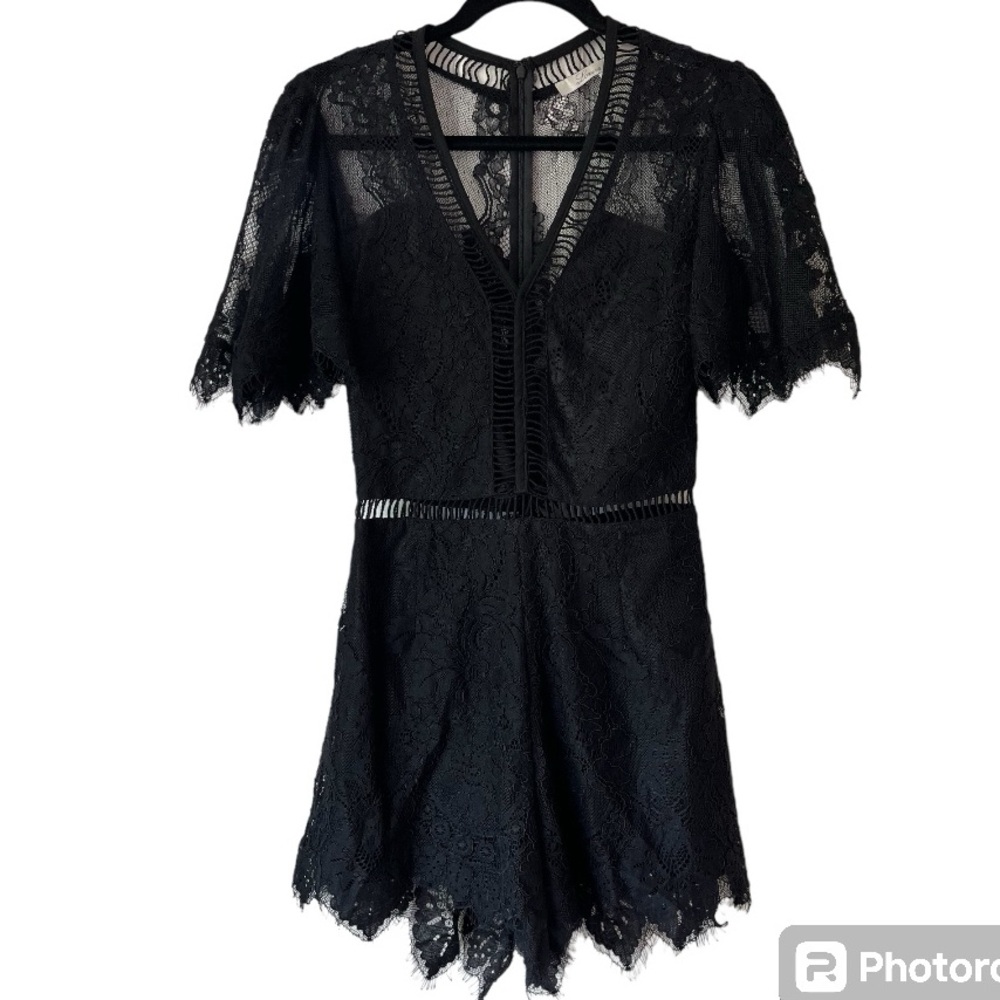 Black Lace Romper🖤
